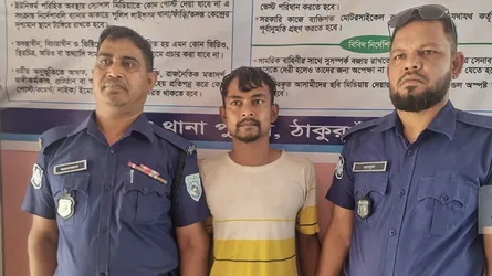 ভারতে পালিয়েও রক্ষা পেলেন না হত্যা মামলার আসামি, পুশইনের পরে গ্রেফতার