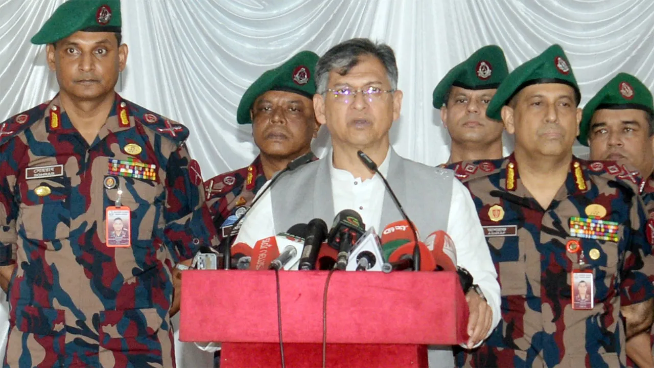 সীমান্ত সুরক্ষা সরকারের সর্বোচ্চ অগ্রাধিকার