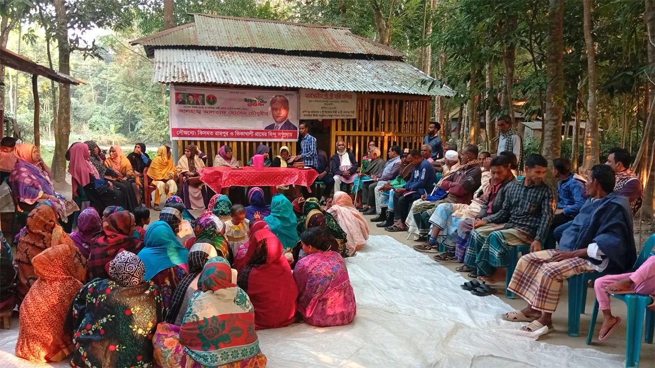 খালেদা জিয়ার রোগমুক্তি কামনায় মির্জাগঞ্জে মন্দিরে প্রার্থনা