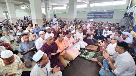 সাবেক নৌবাহিনী প্রধান ও মন্ত্রী মাহবুব আলীর মৃত্যুবার্ষিকীতে বগুড়ায় দোয়া
