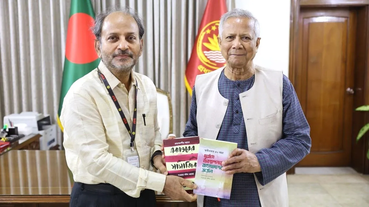 প্রধান উপদেষ্টার সাথে গওহার নঈম ওয়ারার সৌজন্য সাক্ষাৎ
