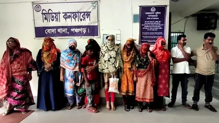 পঞ্চগড় সীমান্ত দিয়ে ১১ জনকে ‘পুশ ইন’ করেছে বিএসএফ