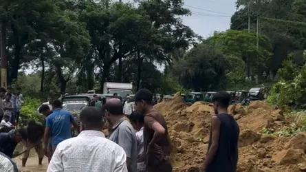 টানা বর্ষণে বন্যার ঝুঁকিতে রাঙ্গামাটি