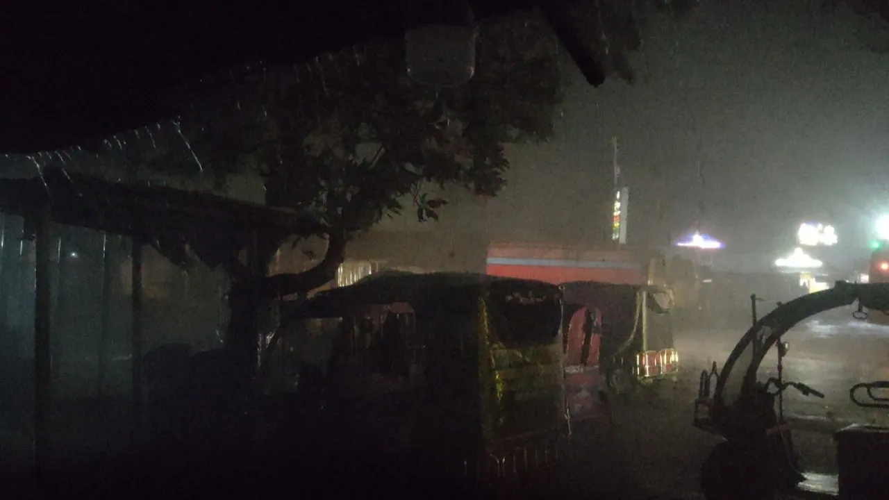 রংপুরে শিলাবৃষ্টির সাথে কালবৈশাখী ঝড় : ফসলের ব্যাপক ক্ষতি