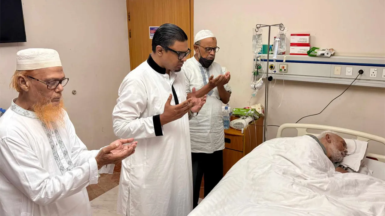 হাসপাতালে ভর্তি নয়া দিগন্ত সম্পাদকের জন্য দোয়া চাইলেন রাশেদ প্রধান