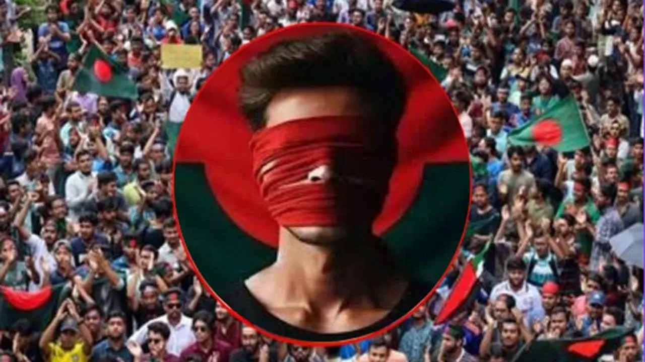 লাল কাপড় বেঁধে প্রতিবাদ শুরু করে আন্দোলনকারীরা