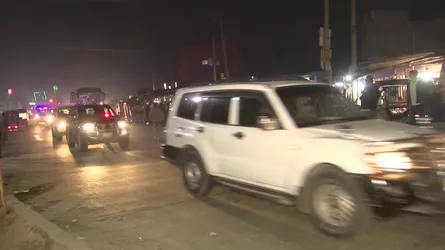 নির্বাচনের তফসিল ঘোষণার পর রংপুরে পুলিশের বিশেষ মহড়া