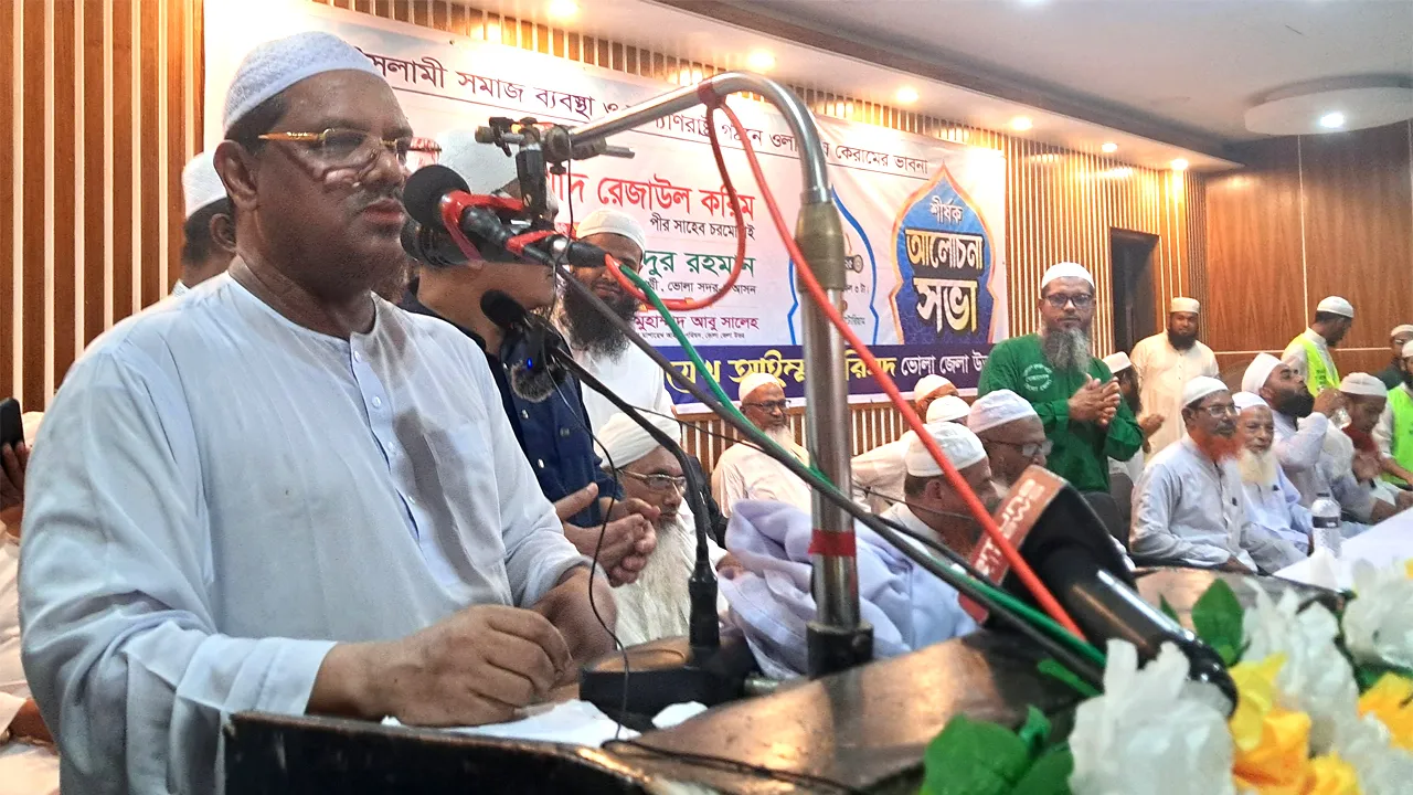 ইসলামের পক্ষে একটি বাক্স দেয়ার ঘোষণায় একশ্রেণির মাথা খারাপ হয়ে গেছে : রেজাউল করিম