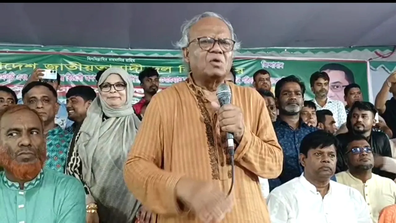 ফ্যাসিবাদী ও পরাজিত শক্তির কেউই যেন দলে ভিড়তে না পারে : রুহুল কবির রিজভী