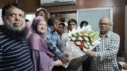 রিজভীর সাথে এ্যাব নেতৃবৃন্দের সাক্ষাৎ