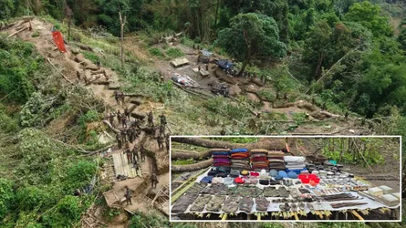রুমায় কেএনএর প্রশিক্ষণ ঘাঁটিতে সেনাবাহিনীর অভিযান, অস্ত্র উদ্ধার