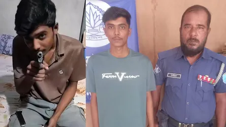 আড়াইহাজারে অস্ত্র হাতে ভিডিও ভাইরাল, যুবক আটক