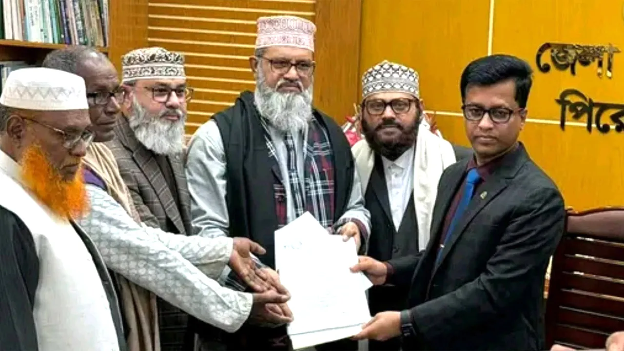পিরোজপুর-২ আসনে মনোনয়নপত্র জমা দিলেন শামীম সাঈদী