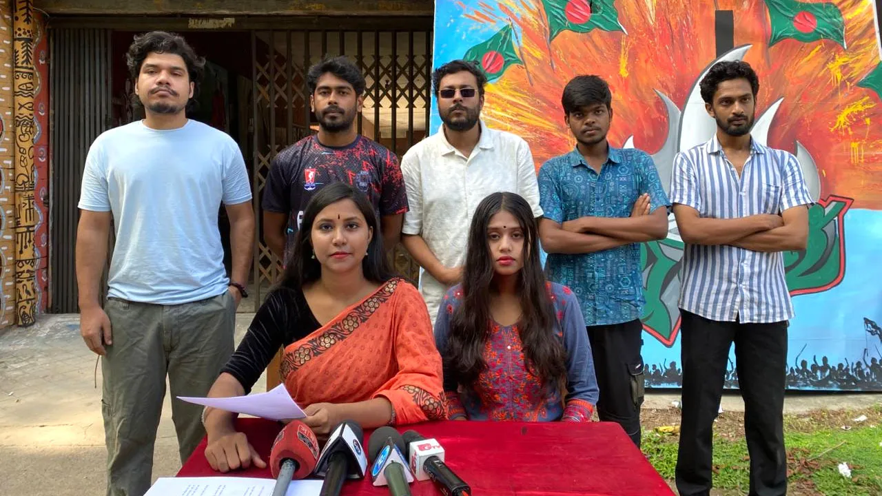 জাকসু নির্বাচন : স্বতন্ত্র প্রার্থী মোহনার ইশতেহার ঘোষণা