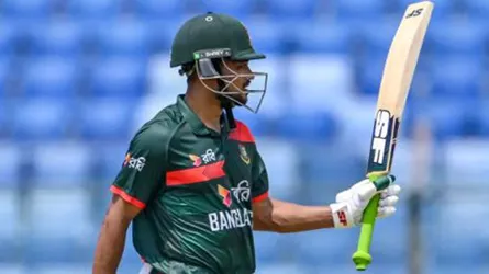 ওয়ানডেতে শান্তর চতুর্থ সেঞ্চুরি