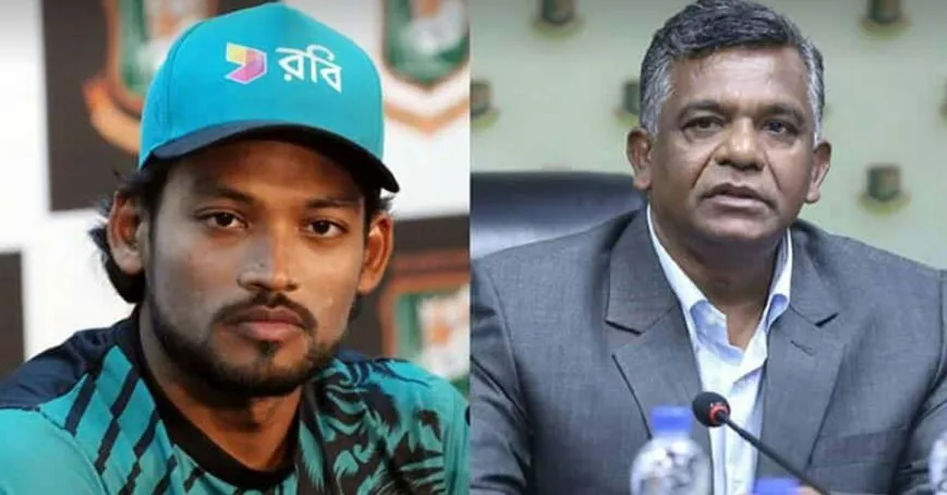 শান্তর বিদায় ভালোভাবে নিচ্ছেন না বিসিবি সভাপতি
