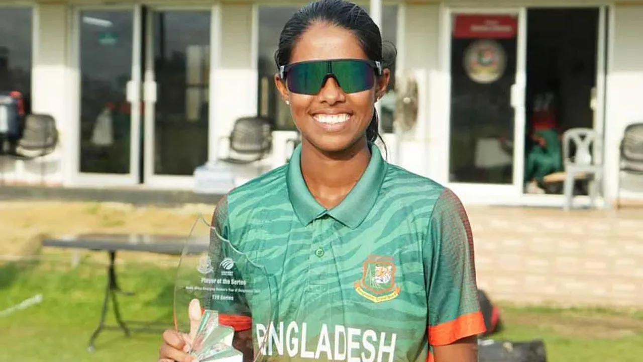 স্বর্ণার ছক্কার রেকর্ড গড়া ম্যাচে বাংলাদেশের সহজ জয়