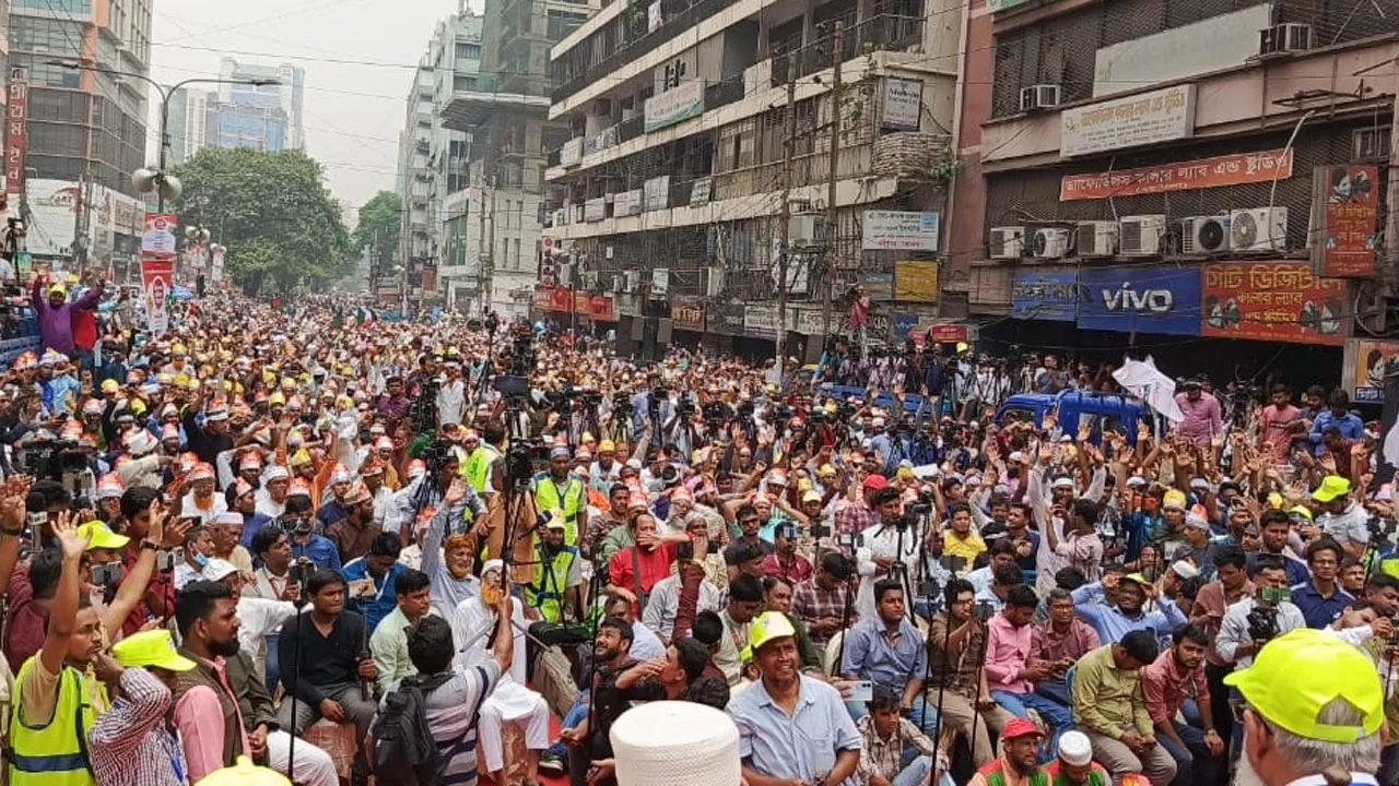 শ্রমিক বাঁচলে শিল্প বাঁচবে : জামায়াত আমির