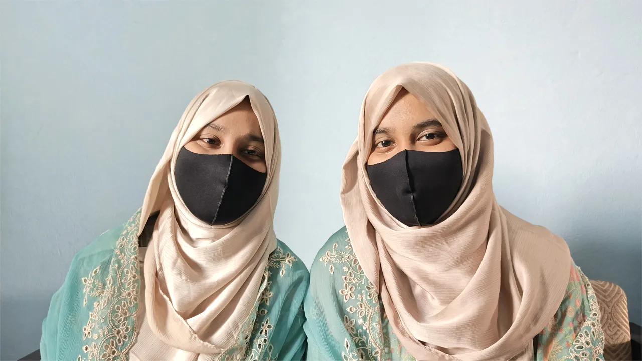 রায়পুরে জিপিএ-৫ পেল হাফেজা দুই বোন
