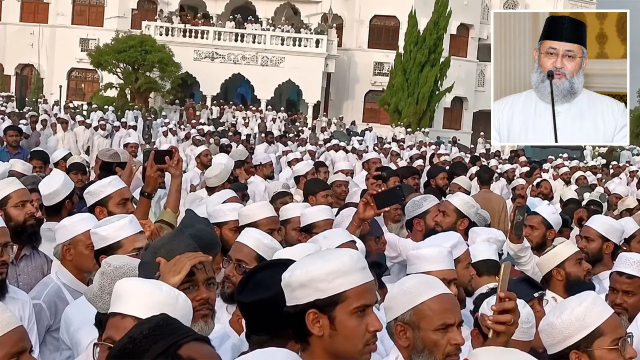 ইমাম হোসাইন রা:-এর বংশধর মাওলানা সালমান নদভির দাফন সম্পন্ন
