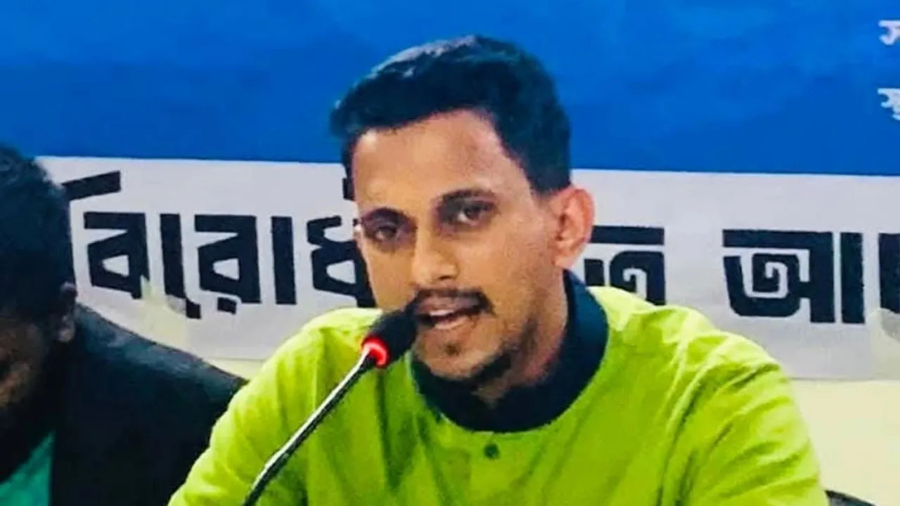 সিলেটে বৈষম্যবিরোধী ছাত্র আন্দোলনের আহ্বায়ক গ্রেফতার