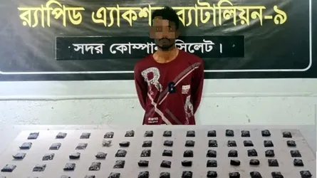 সিলেটে বিপুল পরিমাণে ইয়াবাসহ আটক ১