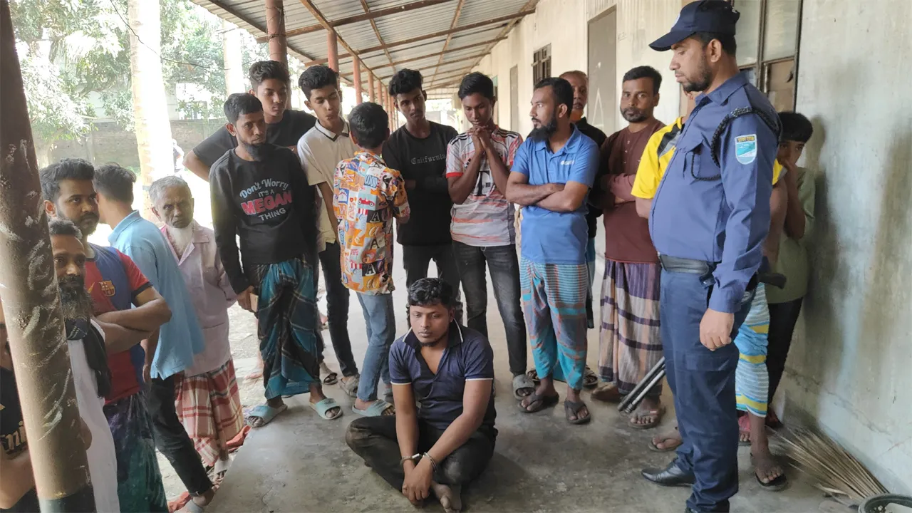 সোনারগাঁওয়ে গৃহবধূকে কুপিয়ে হত্যা, স্বামী আটক