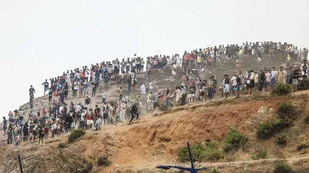 স্পেনের সেউতায় অভিবাসীদের ঢল