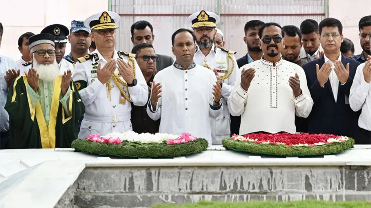 জিয়াউর রহমান ও খালেদা জিয়ার সমাধিতে স্পিকার ও ডেপুটি স্পিকারের শ্রদ্ধা