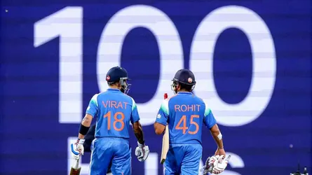 কোহলি-রোহিত জেতালেন ভারতকে