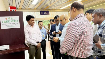 সিলেট ওসমানী বিমানবন্দরে ফ্রি ওয়াইফাই ও টেলিফোন সেবা চালু