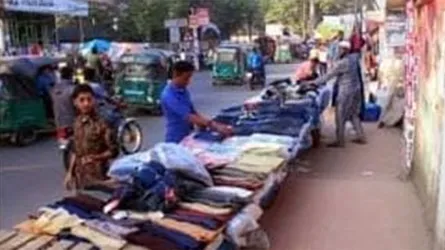 আজ থেকে সিলেট নগরীর সড়কে বসতে পারবে না কোনো হকার