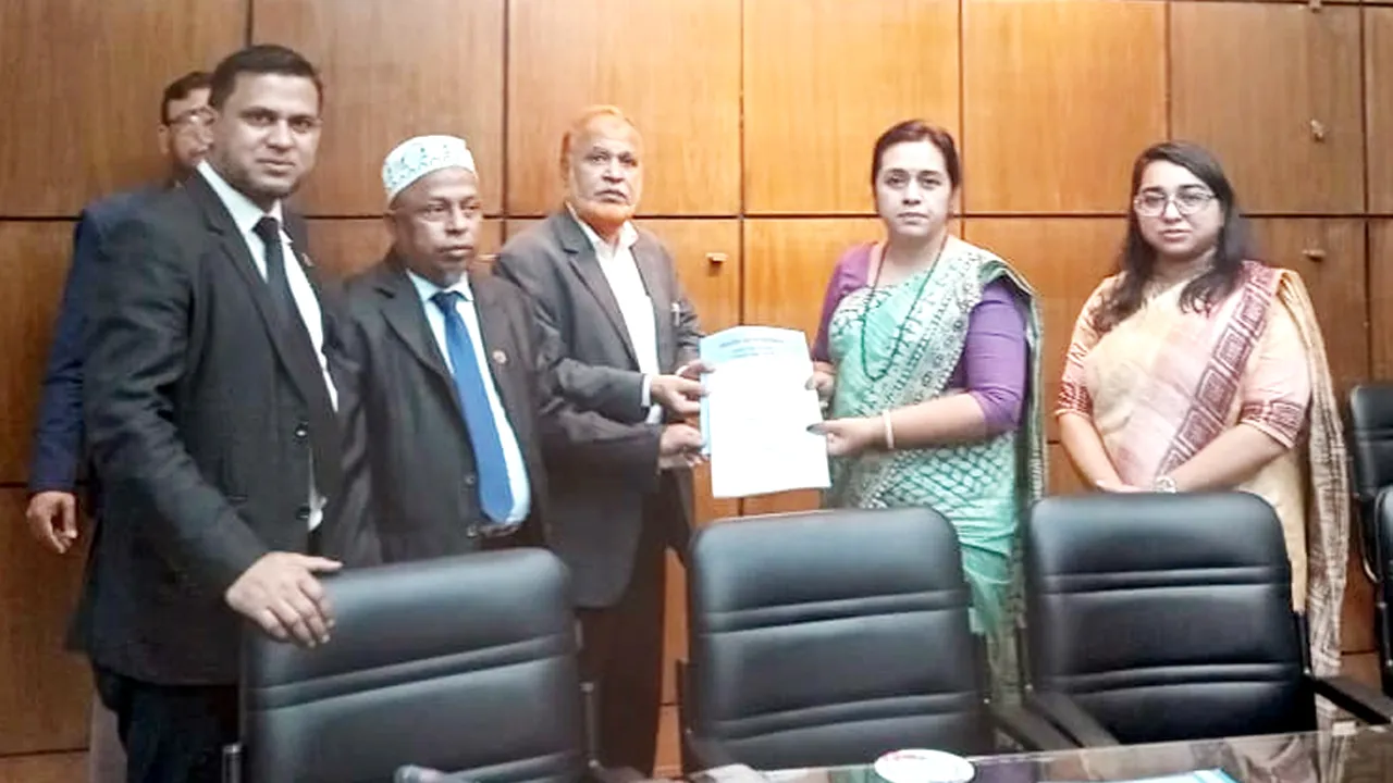 সিলেট-১ আসনে জামায়াত প্রার্থীর পক্ষে মনোনয়নপত্র সংগ্রহ