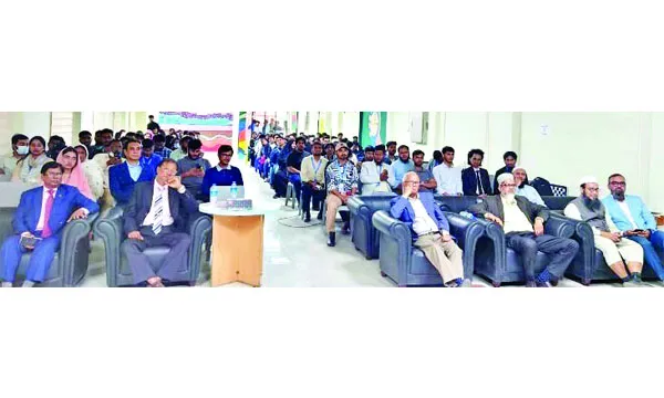 ডিআইইউতে ৫টি বিভাগের নবীনবরণ অনুষ্ঠিত