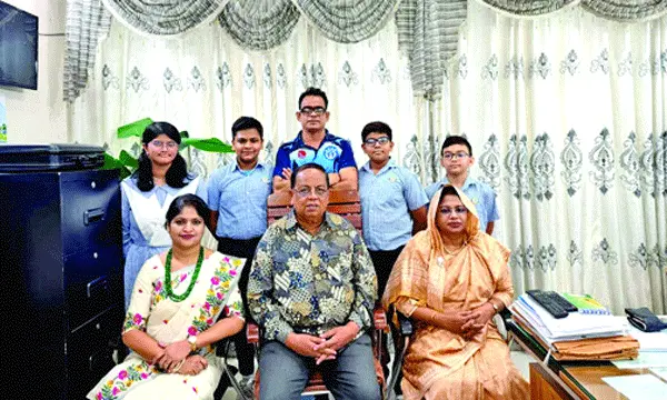 বিশ্ব স্কুল দাবায় অংশগ্রহণের জন্য সাউথ পয়েন্ট স্কুল অ্যান্ড কলেজের শিক্ষার্থীদের কাজাখস্তান যাত্রা