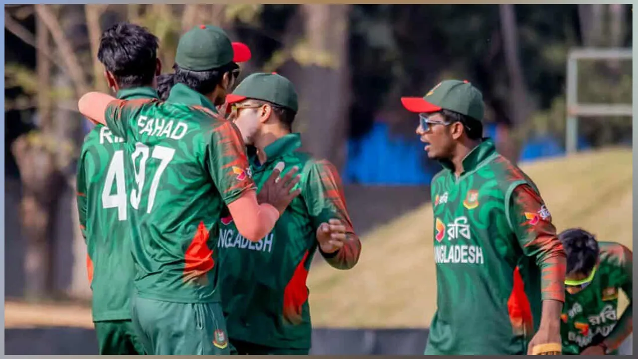 ইংল্যান্ডের মাটিতেই তাদের ধরাশায়ী করলো টাইগার যুবারা