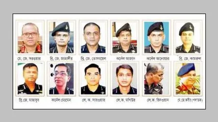 ১৫ সেনাকর্মকর্তাকে আদালতে আনতে হবে