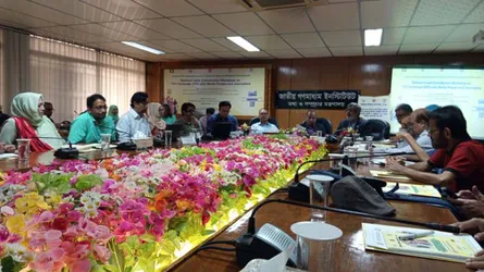 জাতীয় পর্যায়ে টাইফয়েড টিকাদান ক্যাম্পেইন বিষয়ক কর্মশালা অনুষ্ঠিত