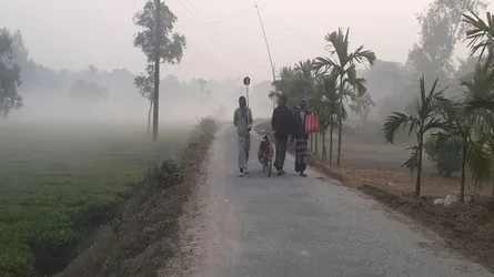পঞ্চগড়ে শীত জেকে বসেছে, তাপমাত্রা ১৩ ডিগ্রি