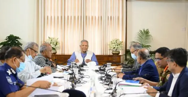 জাতীয় নির্বাচন অবাধ ও নিরপেক্ষ করতে আইনশৃঙ্খলা বাহিনীকে প্রধান উপদেষ্টার নির্দেশ