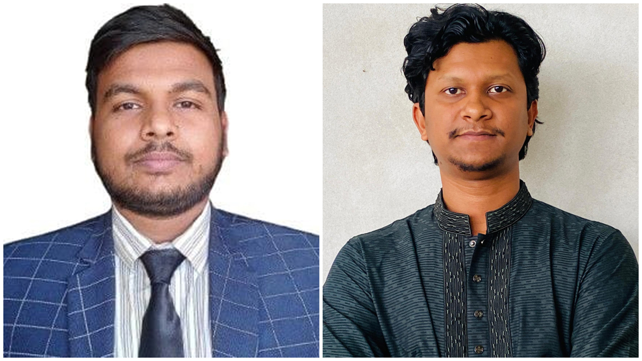 সভাপতি তানিম ও সম্পাদক সানি