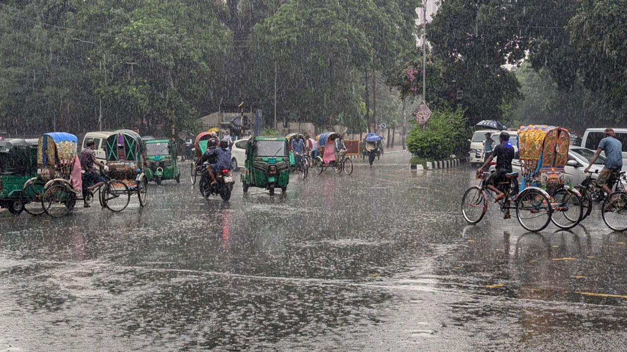ঢাকায় বজ্রবৃষ্টির সম্ভাবনা