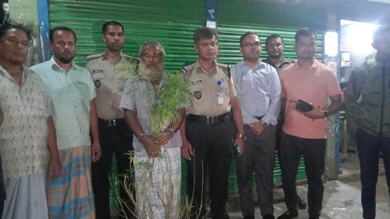 আটক দুলাল মিয়া।