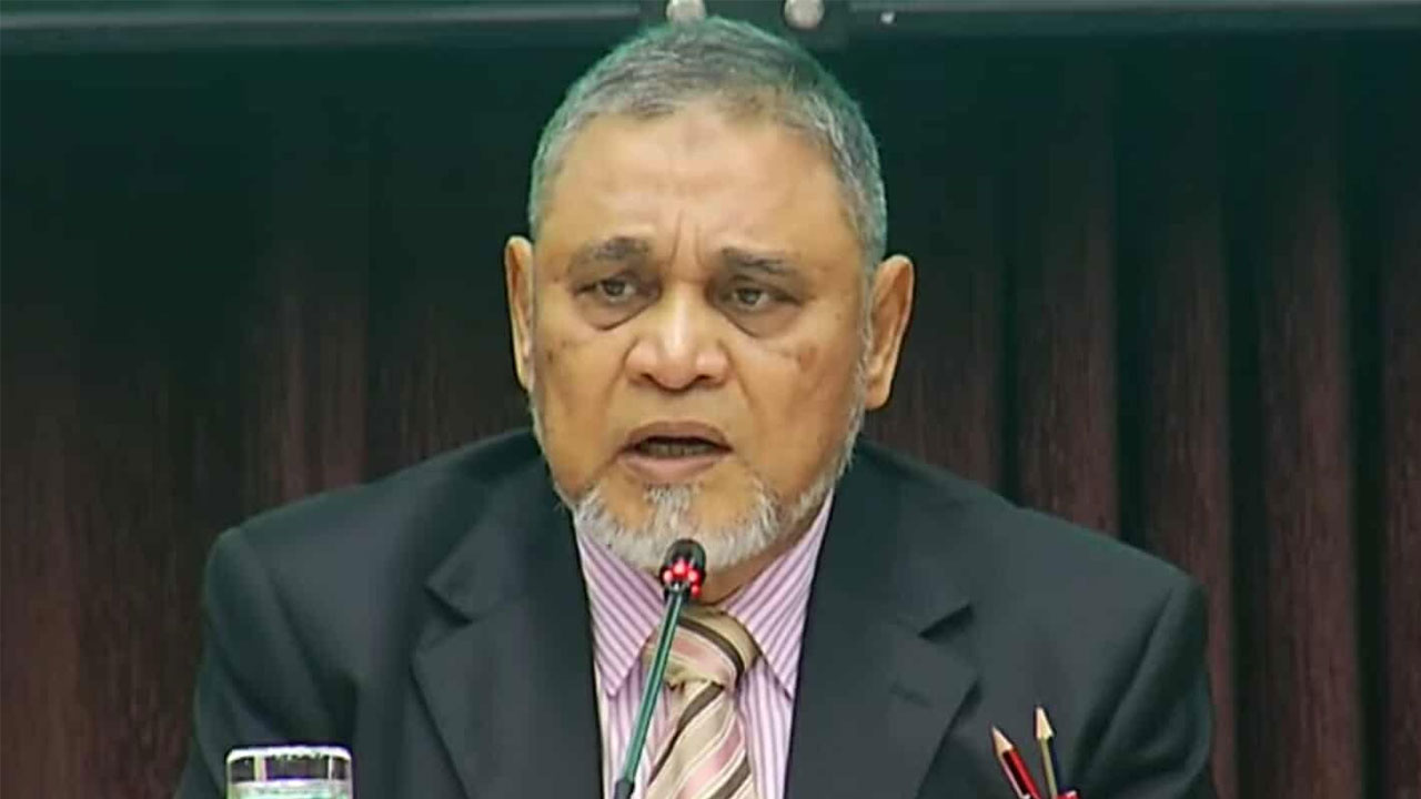 প্রধান নির্বাচন কমিশনার (সিইসি) এ এম এম নাসির উদ্দিন