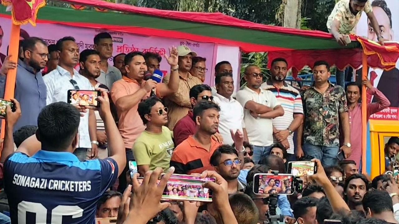 সোনাগাজীতে যুবদলের প্রতিষ্ঠাবার্ষিকীতে বর্ণাঢ্য শোভাযাত্রা