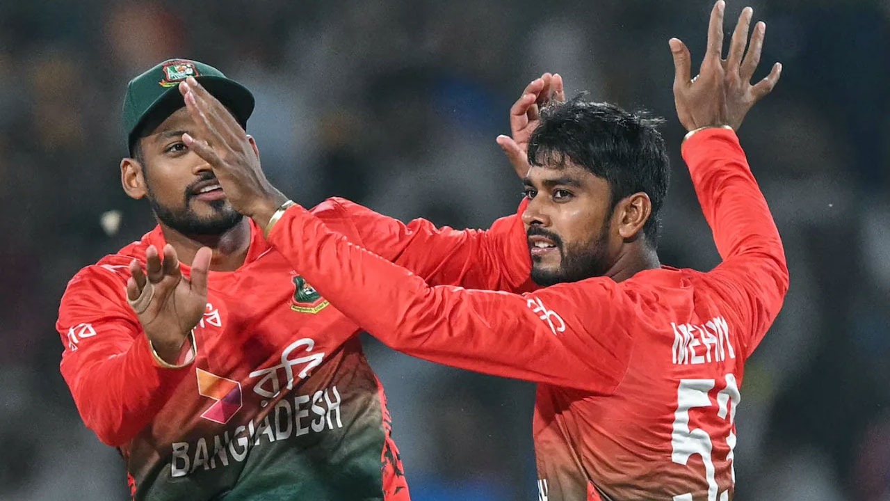 নাজমুল হাসান শান্ত ও মেহেদী হাসান মিরাজ