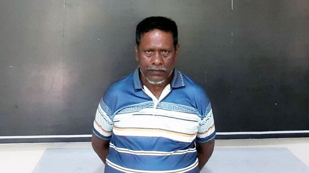 স্ত্রী হত্যার মামলার প্রধান আসামি উত্তম চন্দ্র দাস (৫৭)