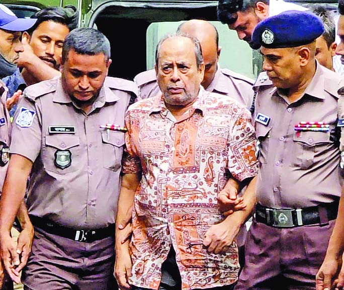 শহীদ রাষ্ট্রপতি জিয়াউর রহমানের হত্যার মূল আসামিকে গতকাল আন্তর্জাতিক অপরাধ ট্রাইব্যুনালে হাজির করা হয়  : নয়া দিগন্ত