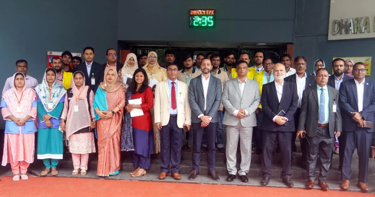 ঢাকা ইপিজেডে শ্রমিক কল্যাণ ও শ্রম ব্যবস্থাপনার প্রশংসা করেছেন আইএলও কান্ট্রি ডিরেক্টর