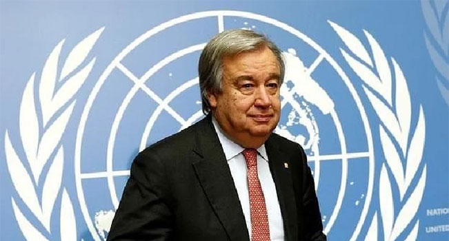 জাতিসঙ্ঘ মহাসচিব অ্যান্তোনিও গুতেরেস